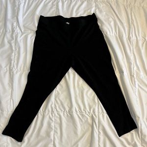 Avenue brand plus size black polka dot stretch pants